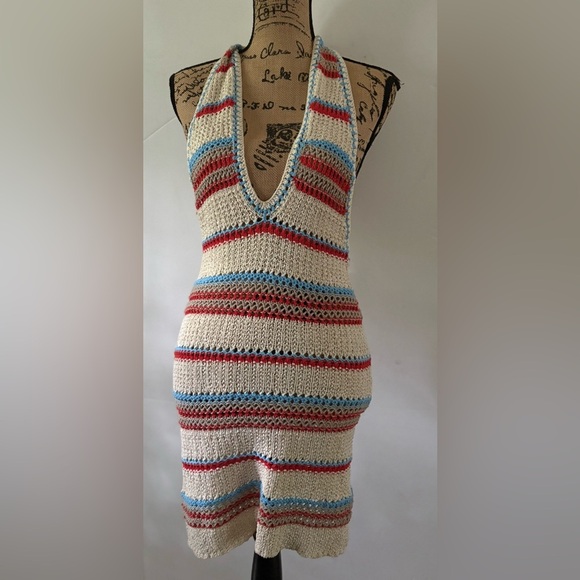 Forever 21 Halter Crochet Dress* - Picture 2 of 5